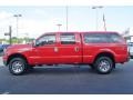 2006 Red Clearcoat Ford F250 Super Duty XLT FX4 Crew Cab 4x4  photo #5