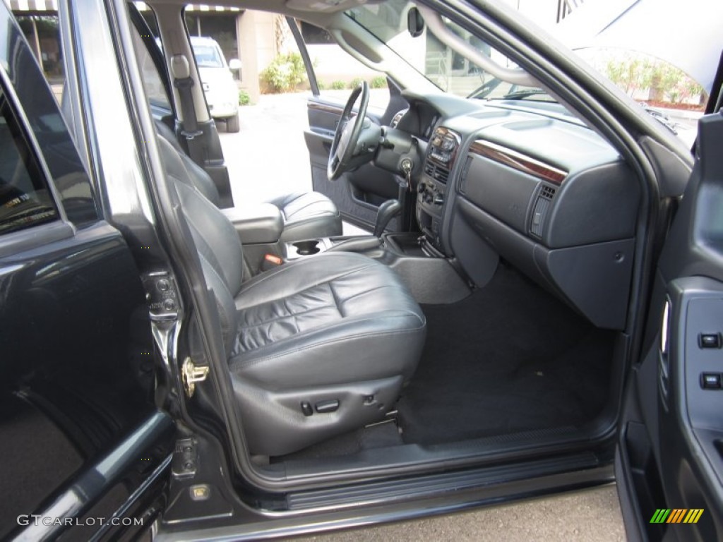 Dark Slate Gray Interior 2004 Jeep Grand Cherokee Limited Photo #66290490