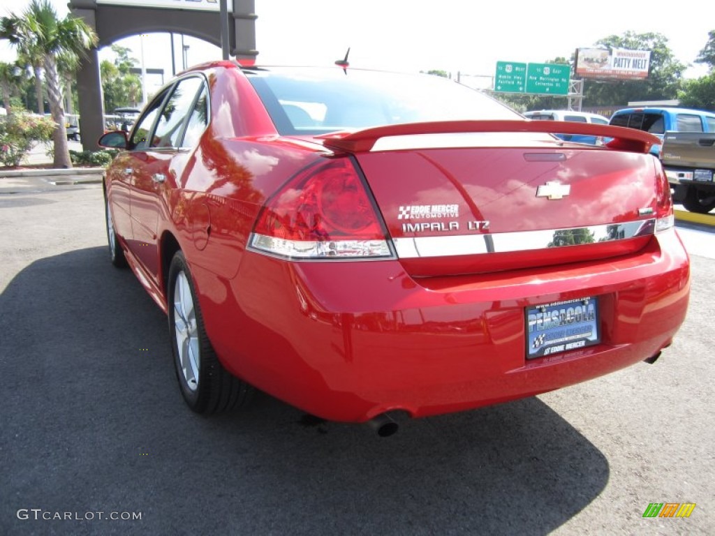 2011 Impala LTZ - Victory Red / Gray photo #9