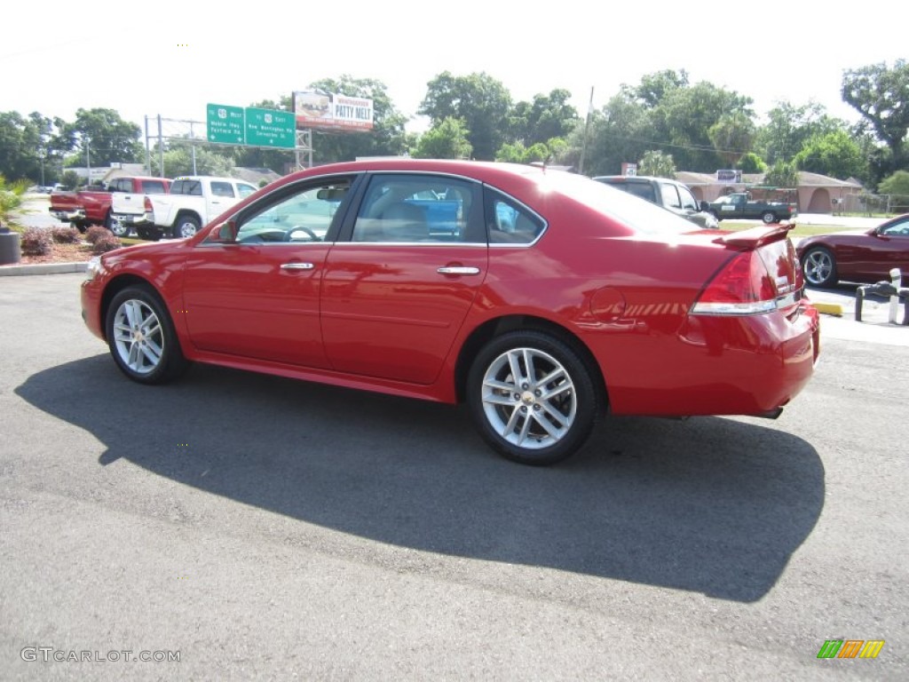 2011 Impala LTZ - Victory Red / Gray photo #10
