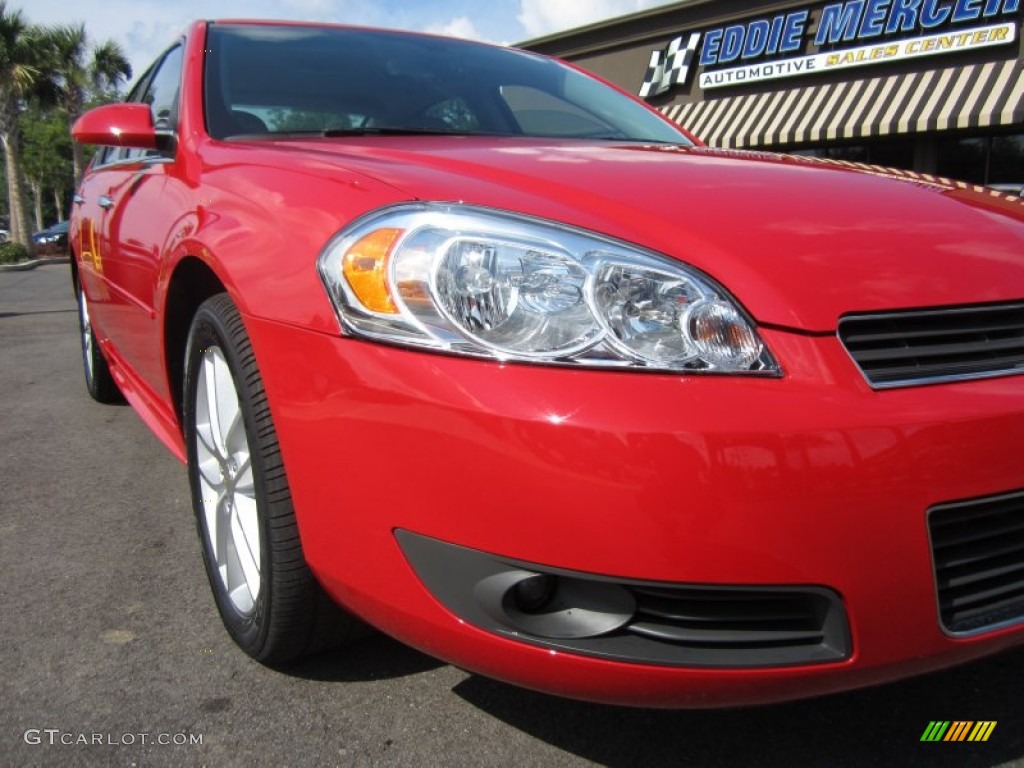 2011 Impala LTZ - Victory Red / Gray photo #14