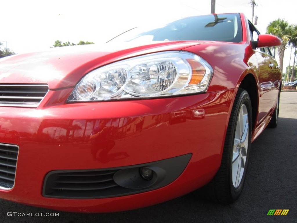 2011 Impala LTZ - Victory Red / Gray photo #15