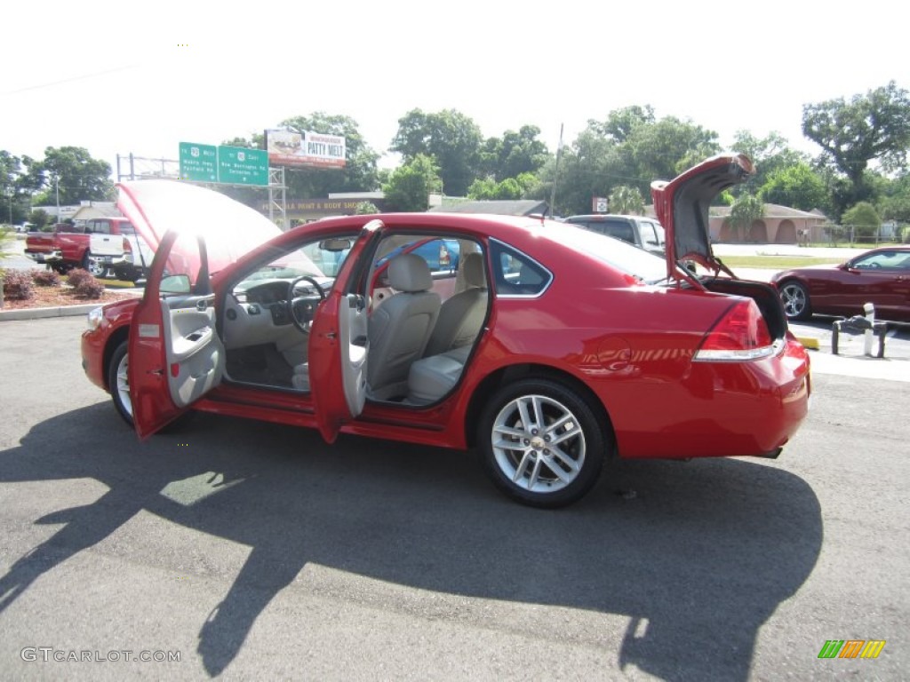2011 Impala LTZ - Victory Red / Gray photo #23