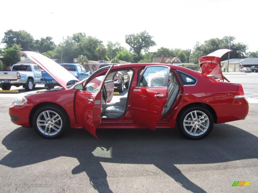 2011 Impala LTZ - Victory Red / Gray photo #24