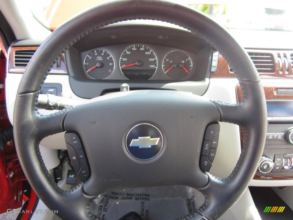 2011 Chevrolet Impala LTZ Gray Steering Wheel Photo #66291086