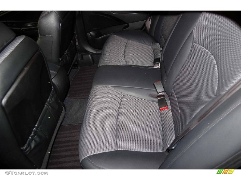 2011 Sonata SE - Midnight Black / Black photo #14