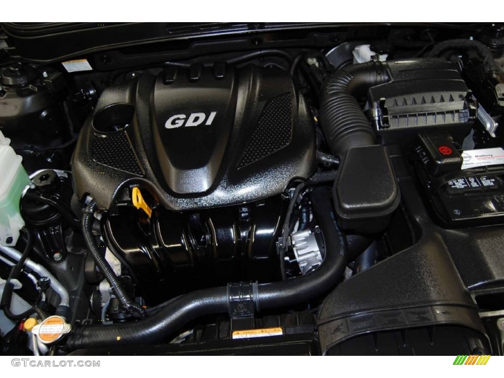 2011 Sonata SE - Midnight Black / Black photo #25