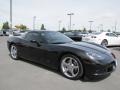 2008 Black Chevrolet Corvette Coupe  photo #1