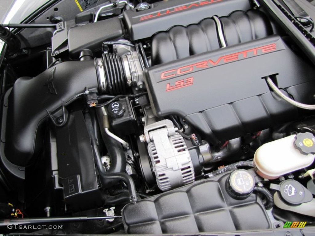 2008 Chevrolet Corvette Coupe 6.2 Liter OHV 16-Valve LS3 V8 Engine Photo #66291768
