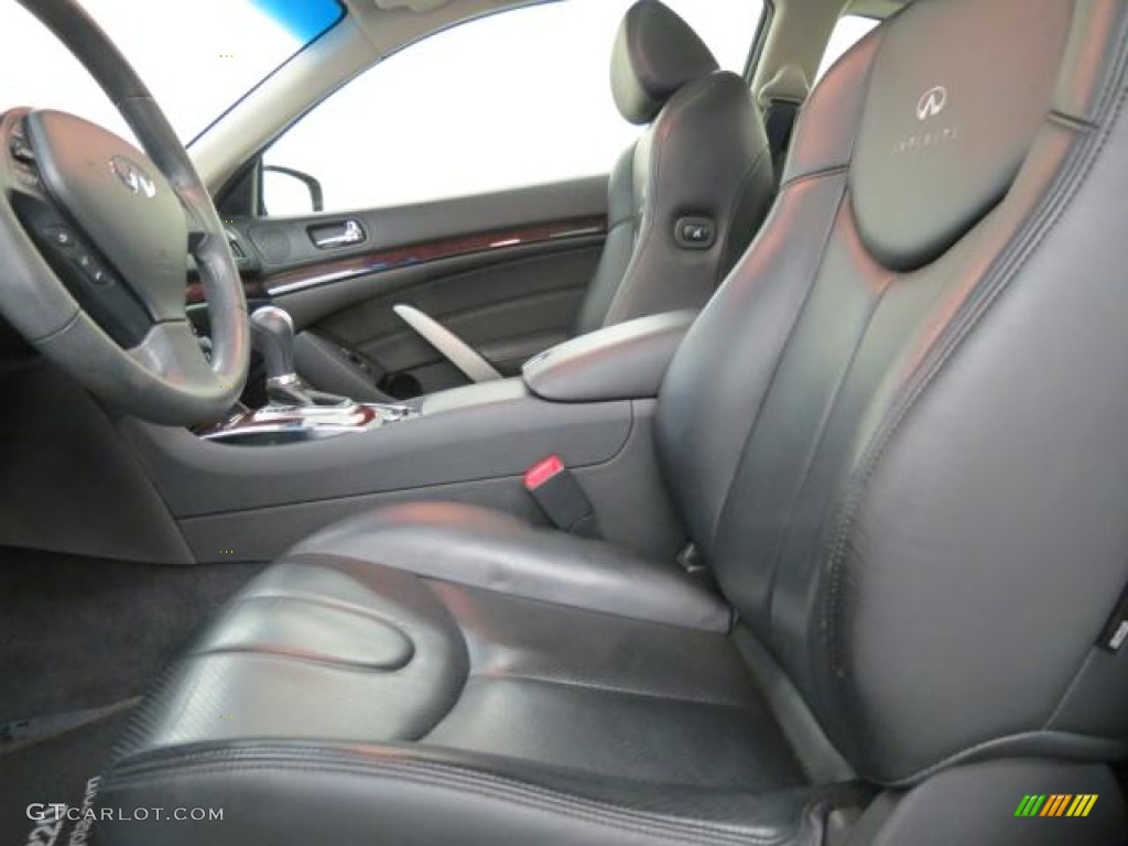 Graphite Interior 2010 Infiniti G 37 Coupe Photo #66291843