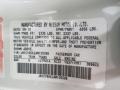 QAA: Moonlight White 2010 Infiniti G 37 Coupe Color Code