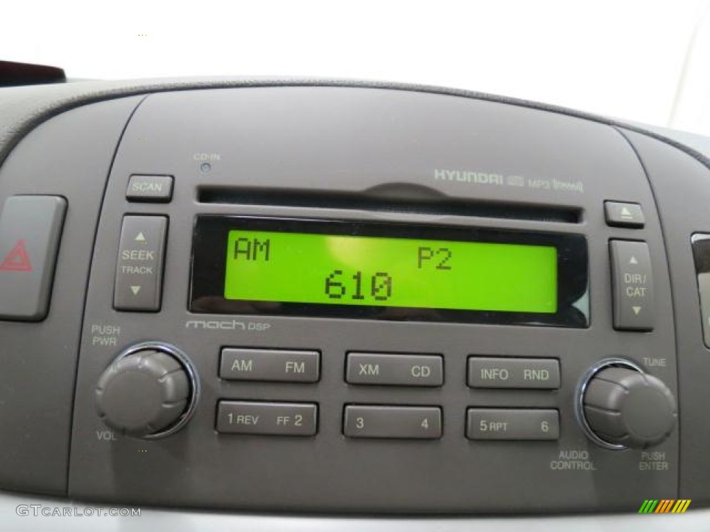 2008 Hyundai Sonata GLS Audio System Photo #66292603