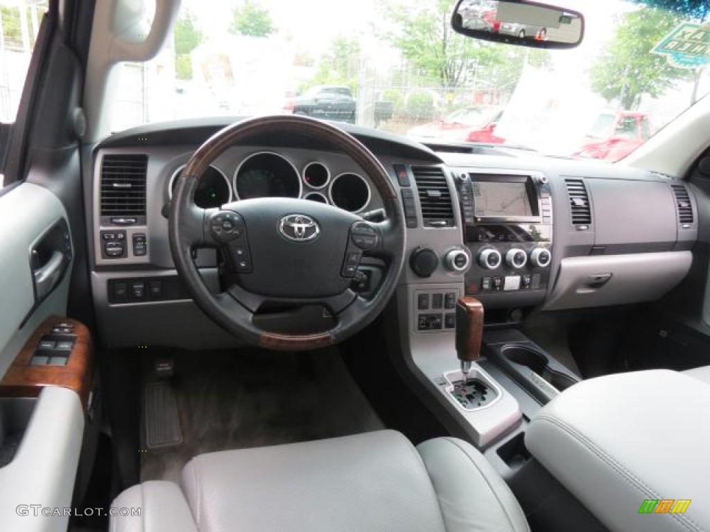 2010 Toyota Sequoia Platinum Graphite Dashboard Photo #66294576