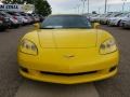 2008 Velocity Yellow Chevrolet Corvette Coupe  photo #3