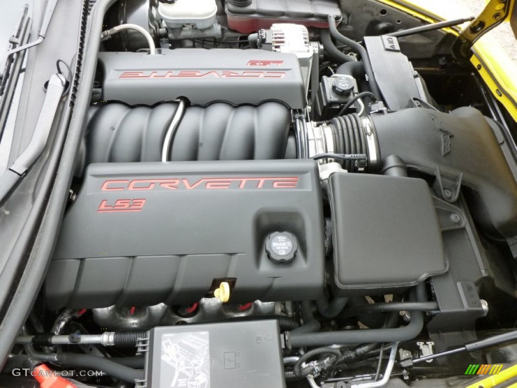 2008 Chevrolet Corvette Coupe 6.2 Liter OHV 16-Valve LS3 V8 Engine Photo #66295095