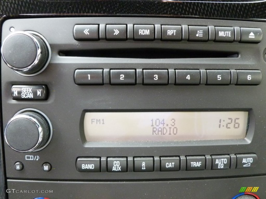 2008 Chevrolet Corvette Coupe Audio System Photo #66295167