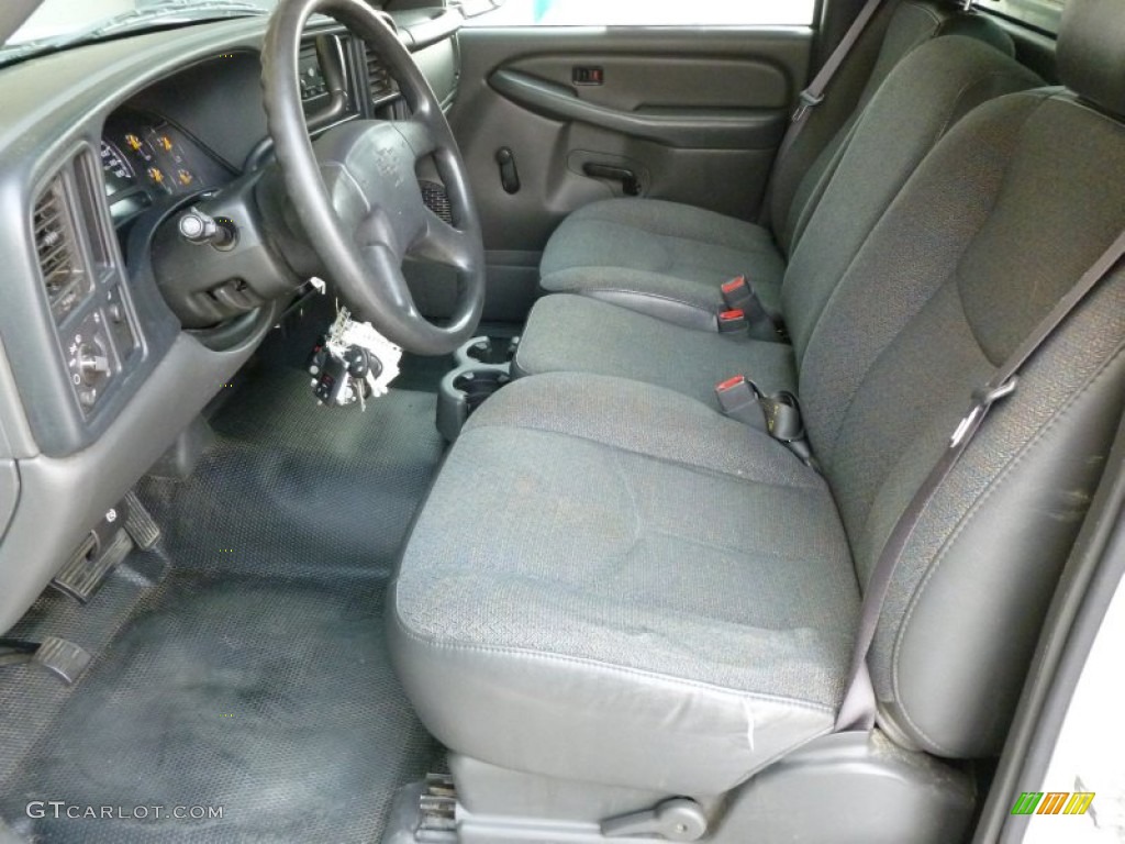 2005 Silverado 1500 Regular Cab - Summit White / Dark Charcoal photo #8