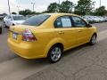 2008 Summer Yellow Chevrolet Aveo LT Sedan  photo #4