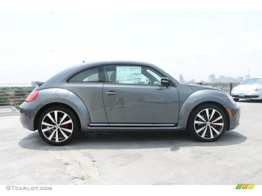 Platinum Gray Metallic 2012 Volkswagen Beetle Turbo Exterior Photo #66297152
