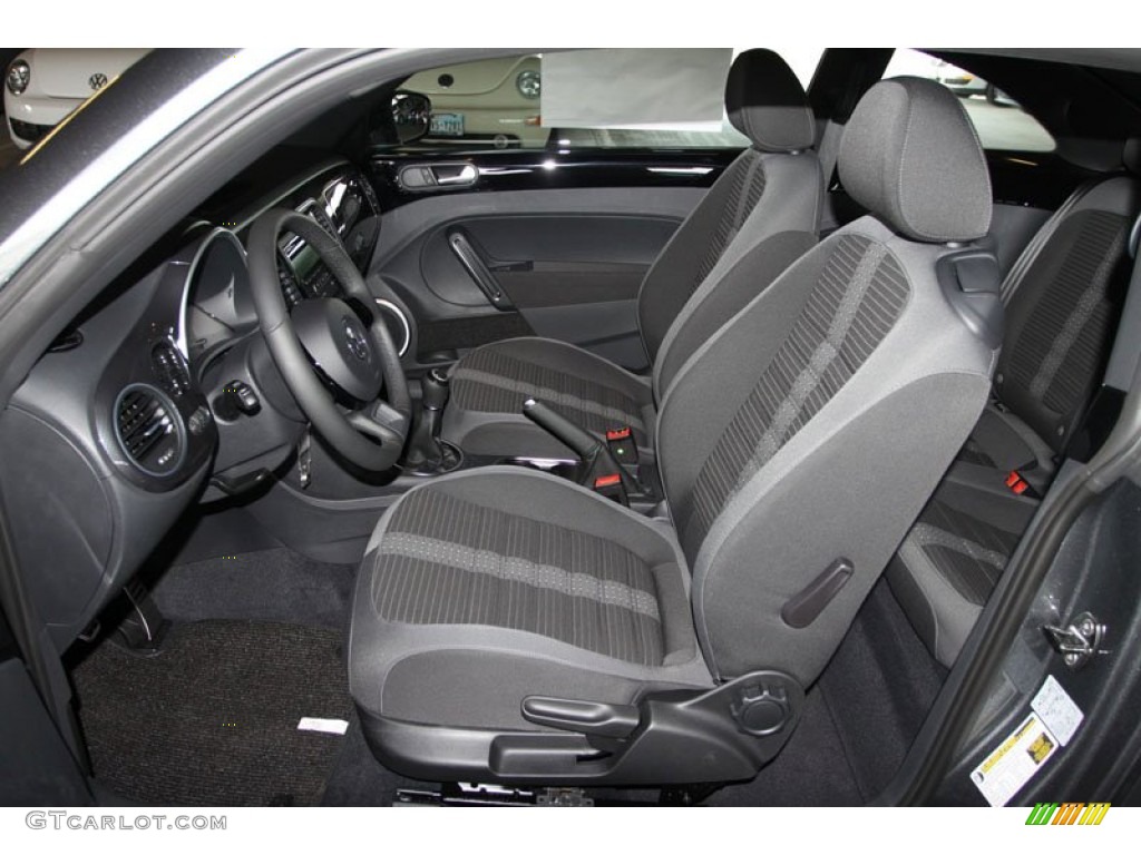 Titan Black Interior 2012 Volkswagen Beetle Turbo Photo #66297179