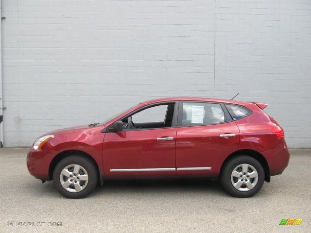 Cayenne Red 2011 Nissan Rogue S AWD Exterior Photo #66297476