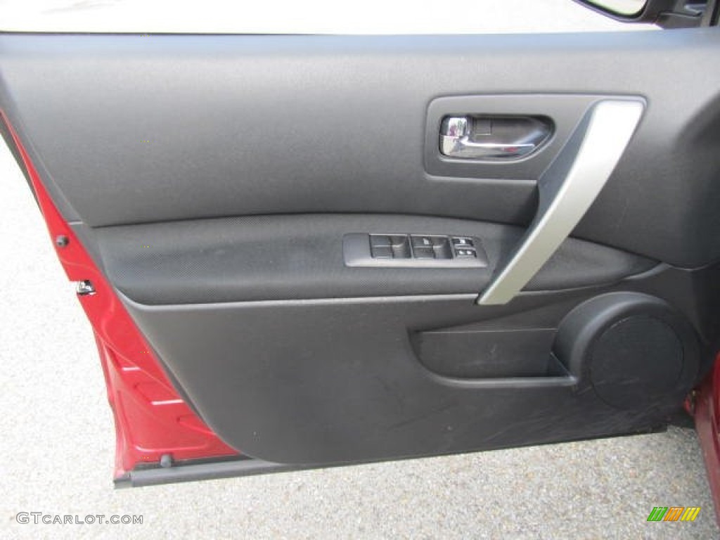 2011 Nissan Rogue S AWD Black Door Panel Photo #66297506