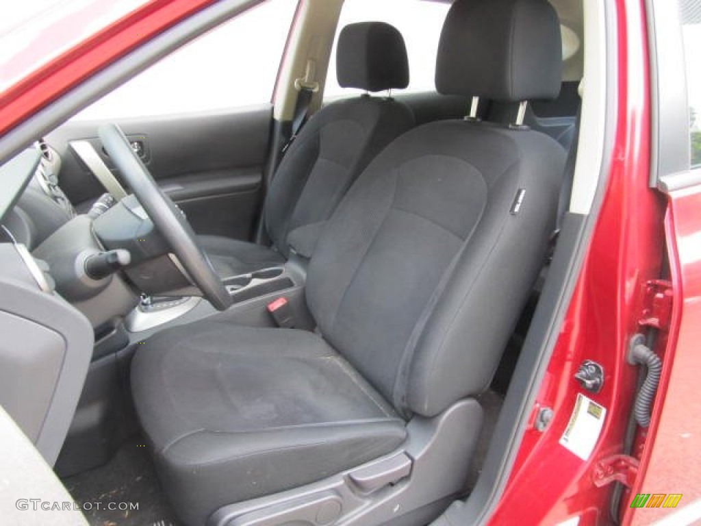 Black Interior 2011 Nissan Rogue S AWD Photo #66297515