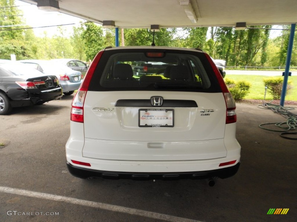 2010 CR-V LX AWD - Taffeta White / Gray photo #27