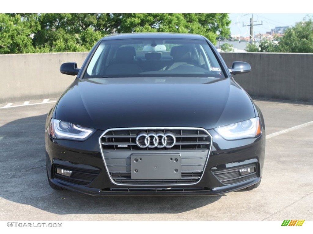 2013 A4 2.0T quattro Sedan - Brilliant Black / Black photo #2