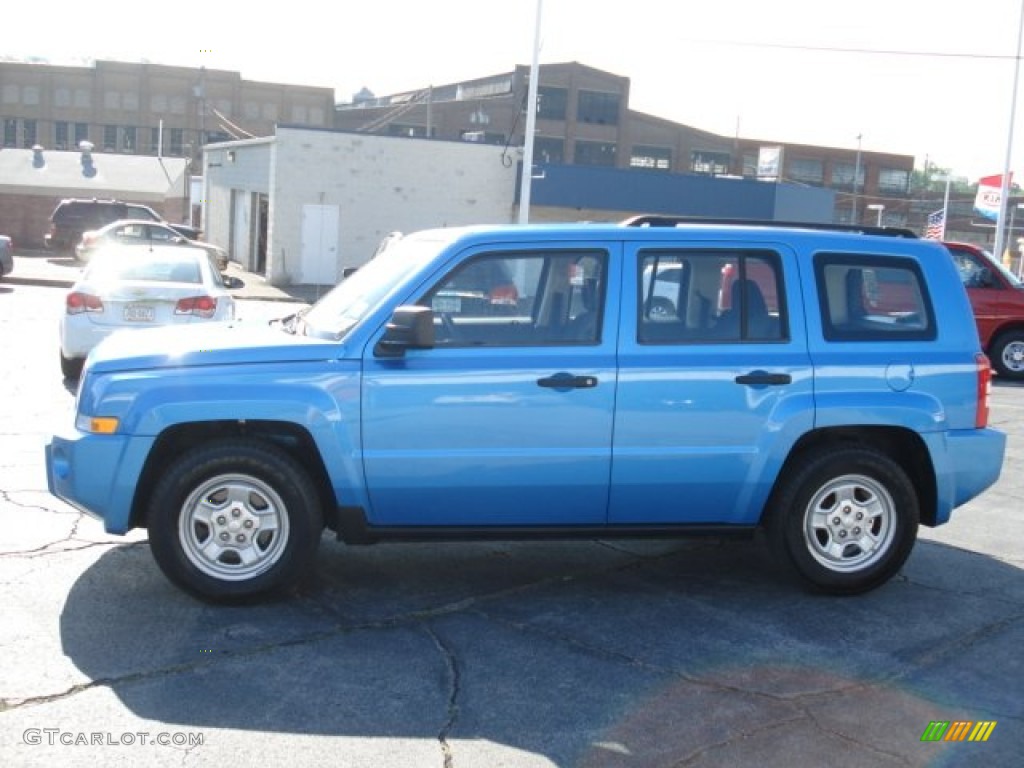 Surf Blue Pearl 2009 Jeep Patriot Sport 4x4 Exterior Photo #66298853
