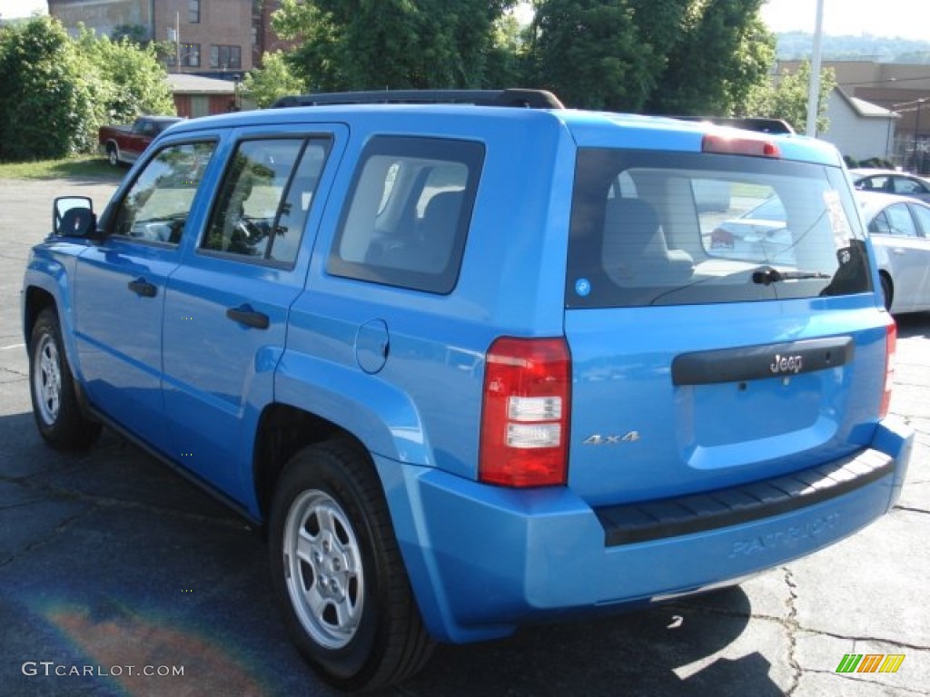 2009 Patriot Sport 4x4 - Surf Blue Pearl / Dark Slate Gray/Medium Slate Gray photo #6