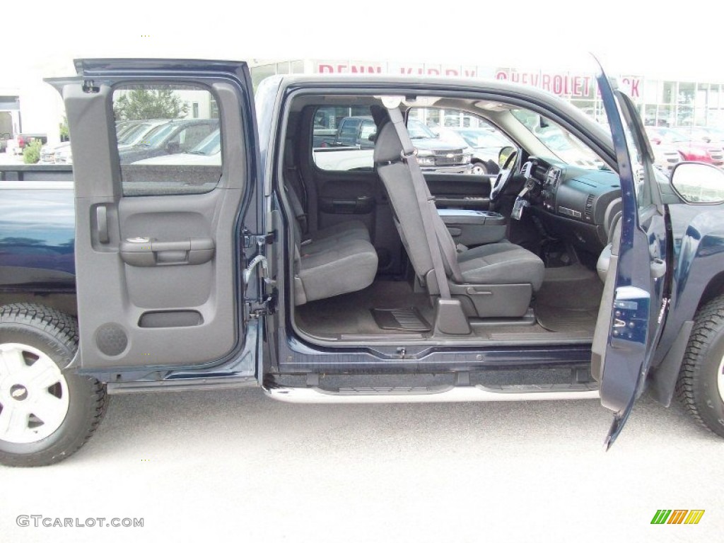 2008 Silverado 1500 LT Extended Cab 4x4 - Dark Blue Metallic / Ebony photo #23