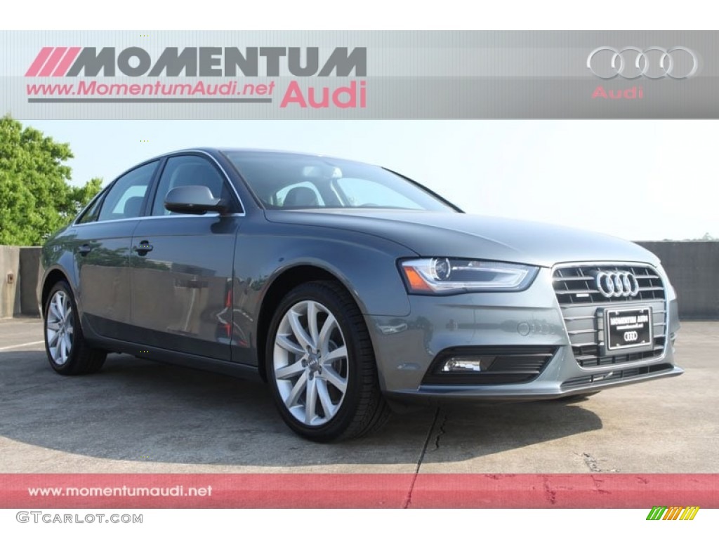 2013 A4 2.0T quattro Sedan - Monsoon Gray Metallic / Black photo #1