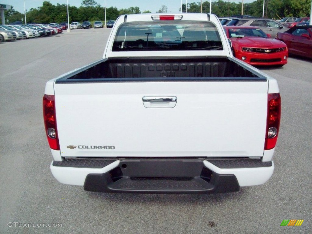 Summit White 2012 Chevrolet Colorado Work Truck Extended Cab Exterior Photo #66300227