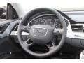 Black Steering Wheel Photo for 2013 Audi A8 #66300581