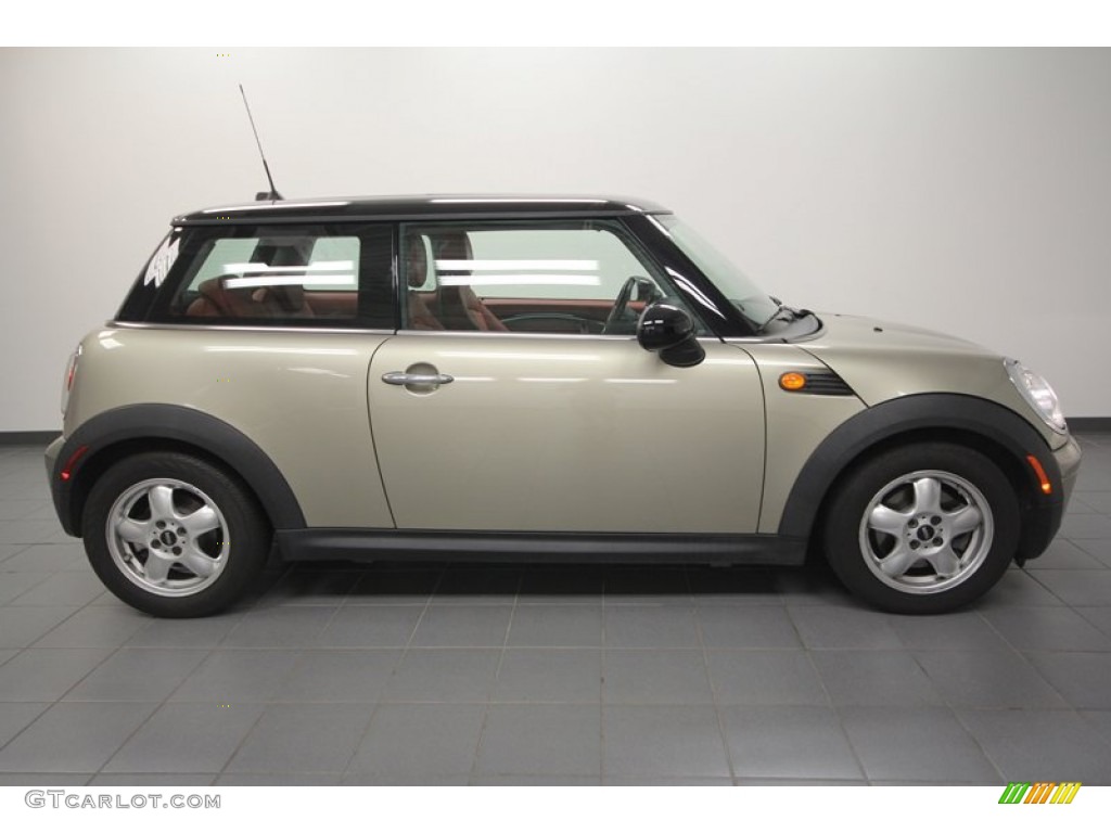 2009 Cooper Hardtop - Sparkling Silver Metallic / Lounge Redwood Red Leather photo #7