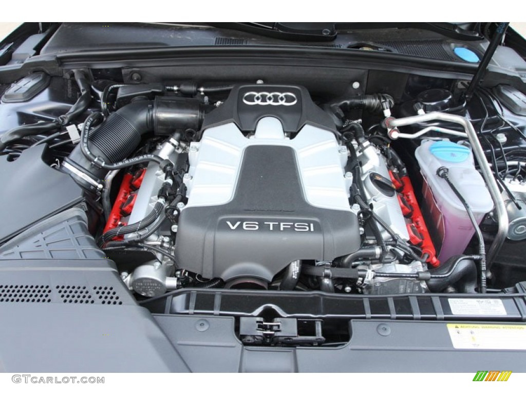 2013 Audi S5 3.0 TFSI quattro Convertible 3.0 Liter FSI Supercharged DOHC 24-Valve VVT V6 Engine Photo #66301091