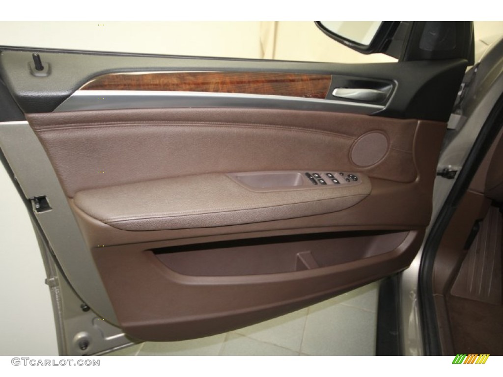 2007 BMW X5 3.0si Tobacco Door Panel Photo #66302084