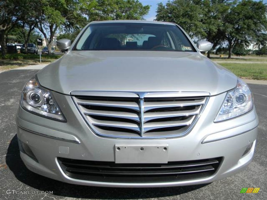 Platinum Metallic 2009 Hyundai Genesis 4.6 Sedan Exterior Photo #66302237