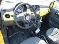 2012 Giallo (Yellow) Fiat 500 c cabrio Pop  photo #5