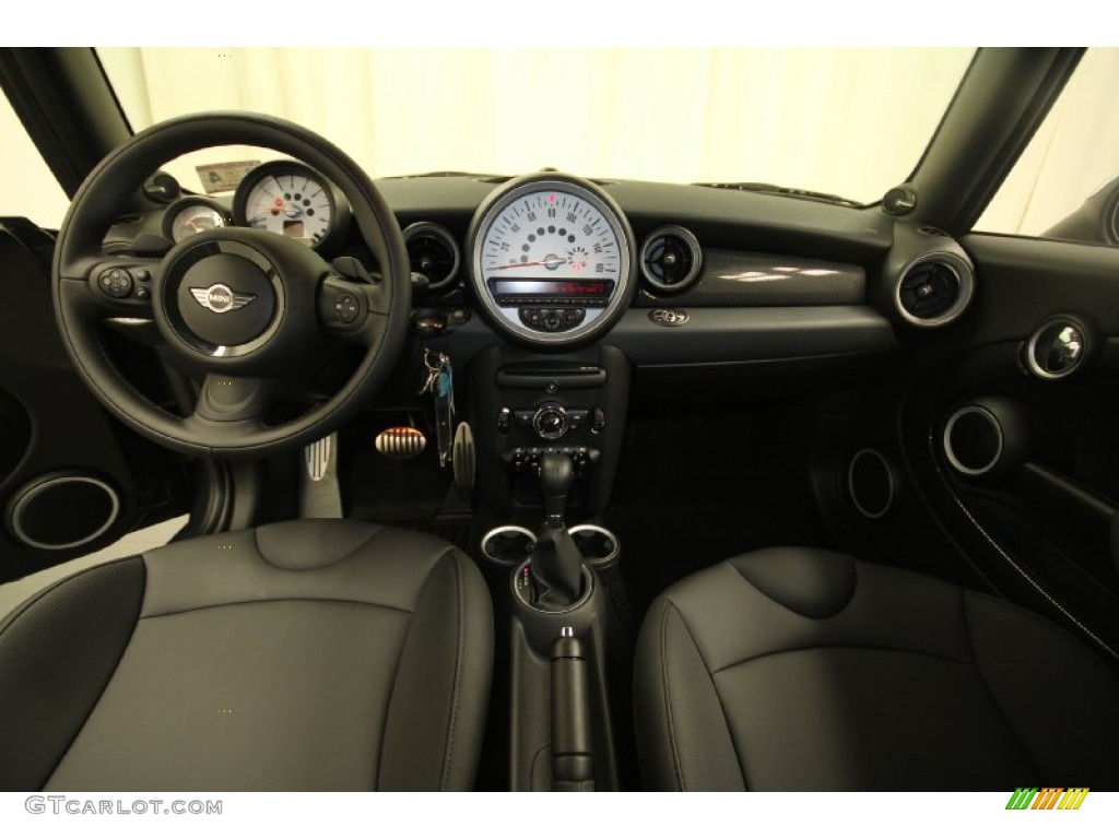 2012 Cooper S Convertible - Highclass Gray Metallic / Carbon Black photo #4