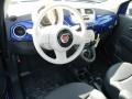 2012 Azzurro (Blue) Fiat 500 Pop  photo #6