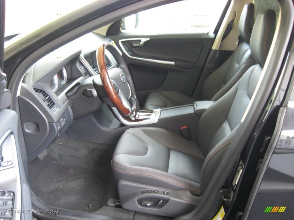 Off Black Interior 2012 Volvo XC60 3.2 AWD Photo #66303559
