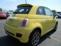 2012 Giallo (Yellow) Fiat 500 Sport  photo #3