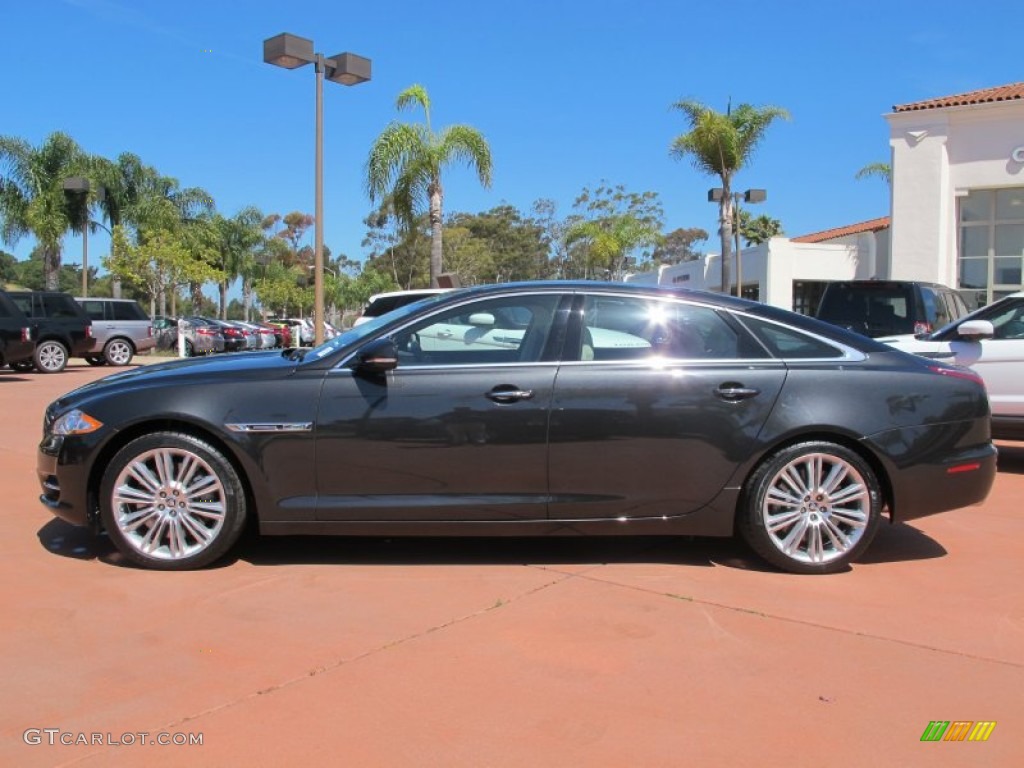 Stratus Grey Metallic 2012 Jaguar XJ XJL Supercharged Exterior Photo #66304049