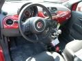 2012 Rosso Brillante (Red) Fiat 500 Sport  photo #5