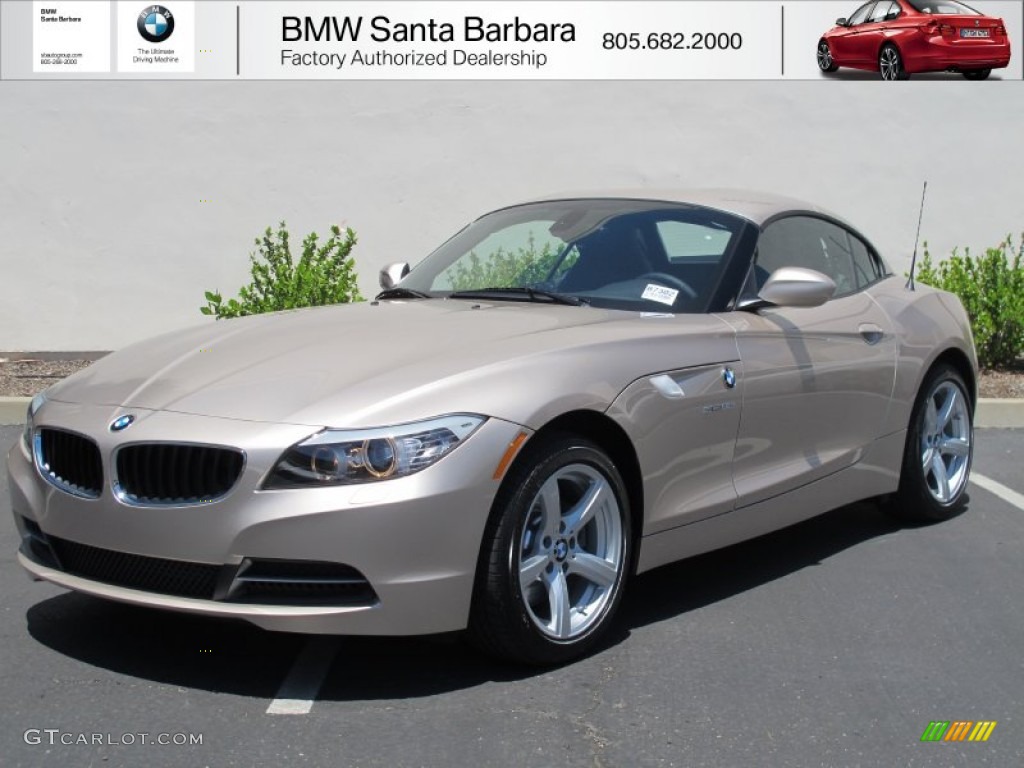 2012 Z4 sDrive28i - Orion Silver Metallic / Black photo #1