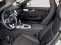 Black 2012 BMW Z4 sDrive28i Interior Color