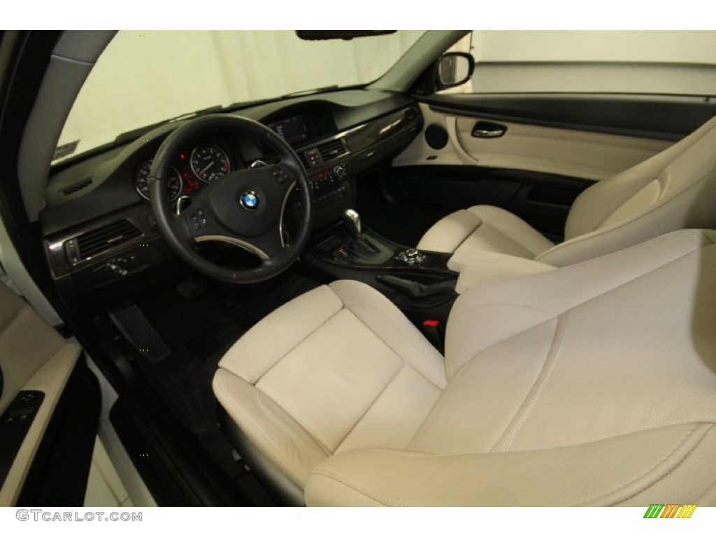 2011 3 Series 328i Coupe - Mineral White Metallic / Oyster/Black Dakota Leather photo #13
