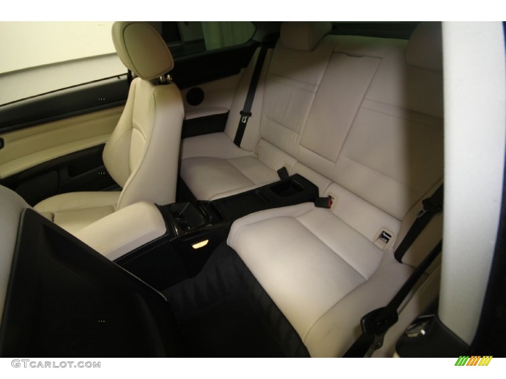 2011 3 Series 328i Coupe - Mineral White Metallic / Oyster/Black Dakota Leather photo #14